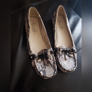 Hush Puppies Soft Style Snake Print Loafers
